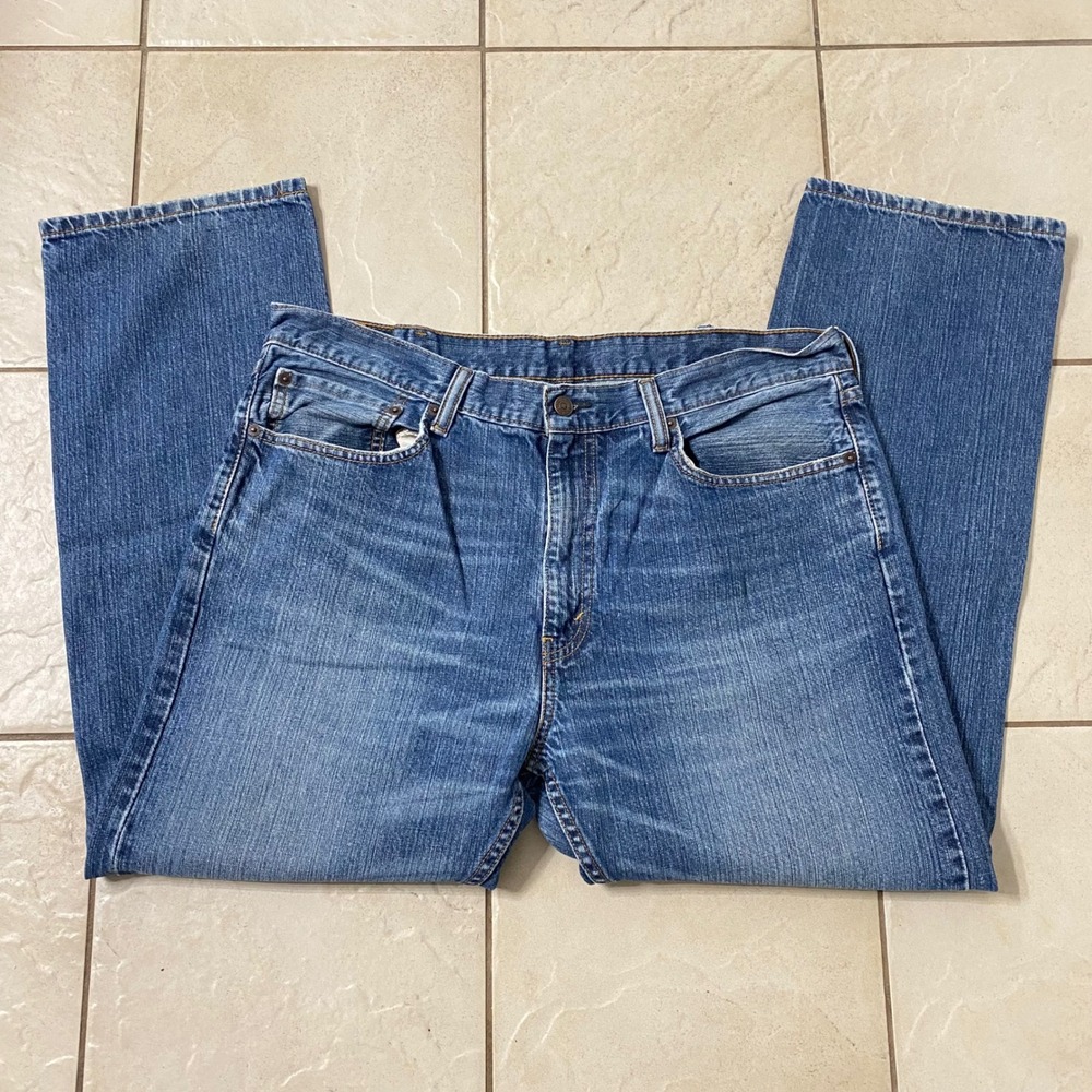 Levi Strauss Co 505 Mens Jeans Blue Size W33 L30 Straight Fit Denim